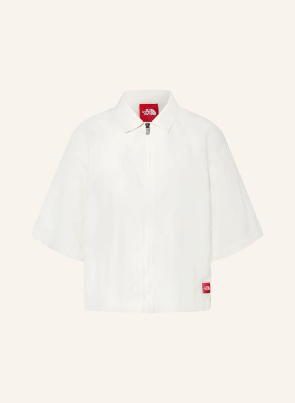 THE NORTH FACE Přehoz RED BOX s 3/4 rukávy BÍLÁ