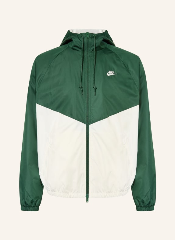 Nike WINDRUNNER Performance Jacket DARK GREEN / WHITE