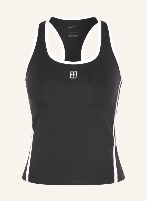 Nike Tanktop ADVANTAGE SCHWARZ / WEISS
