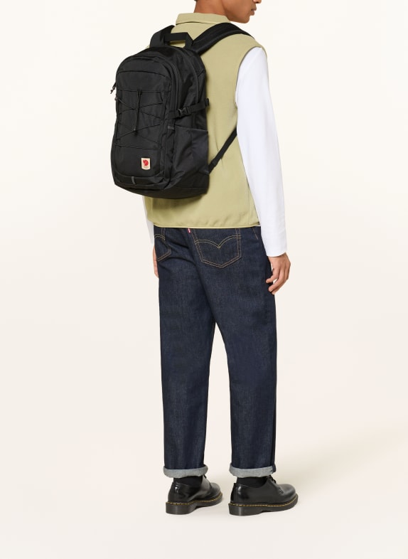 FJÄLLRÄVEN Rugzak SKULE 28 l met laptopvak ZWART