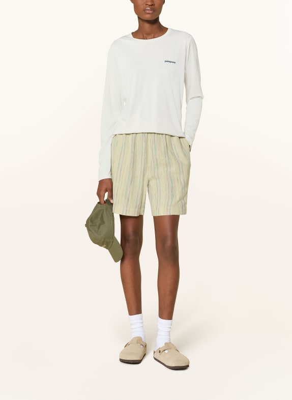 patagonia Short GARDEN ISLAND CRÈME / GROEN / BLAUW