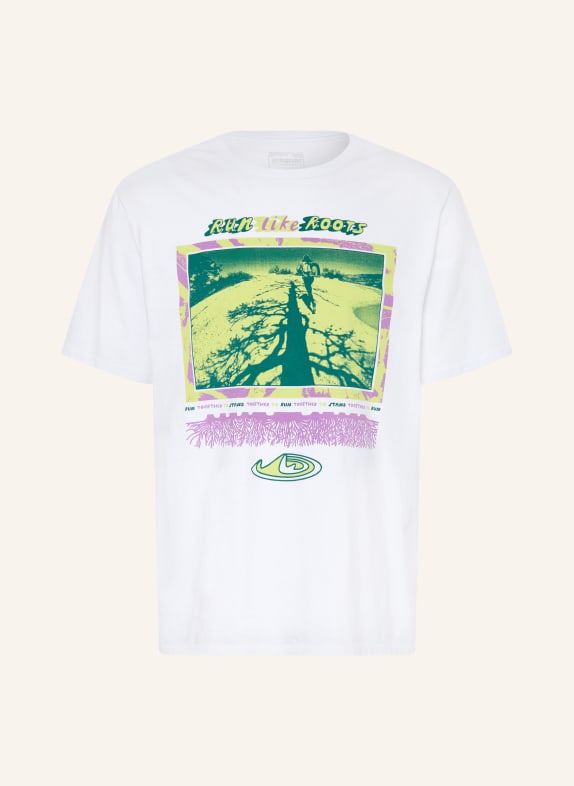 patagonia T-Shirt RUN LIKE ROOTS RESPONSIBILI-TEE WEISS