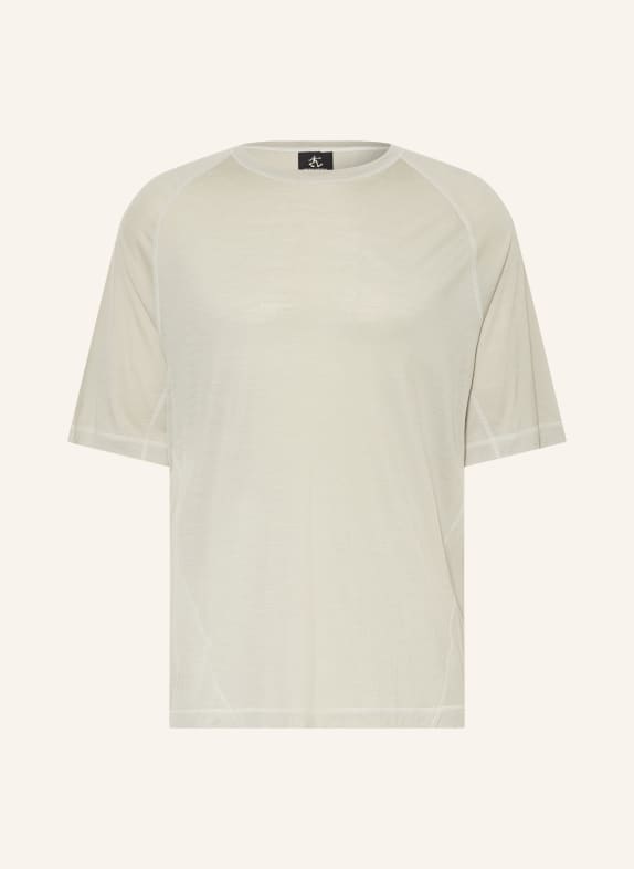 MAMMUT TREE WOOL FL Performance Shirt LIGHT GRAY