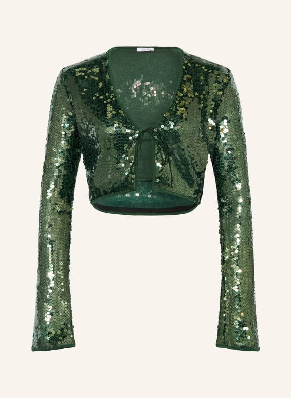 Oséree Bolero mit Pailletten GRÜN