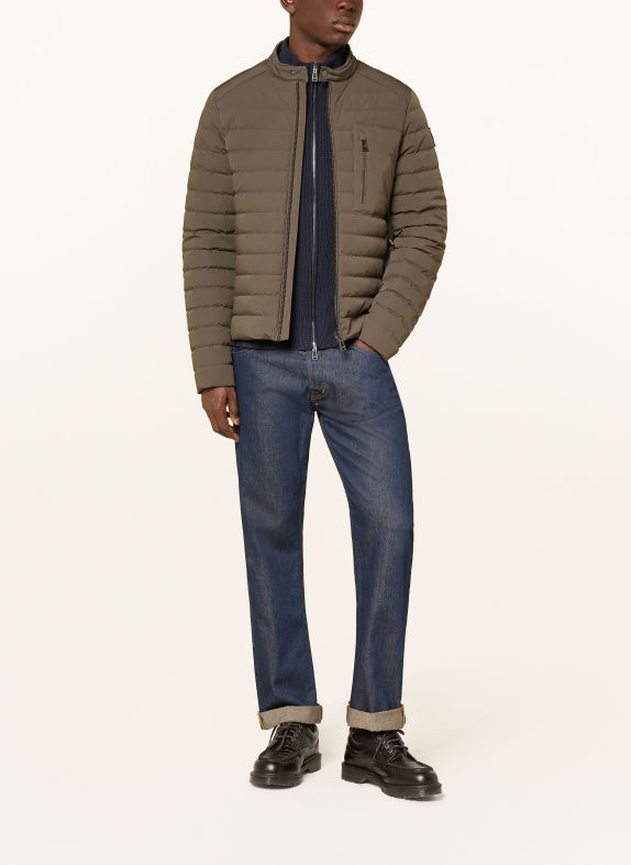 BELSTAFF Kurtka puchowa CHASSIS KHAKI