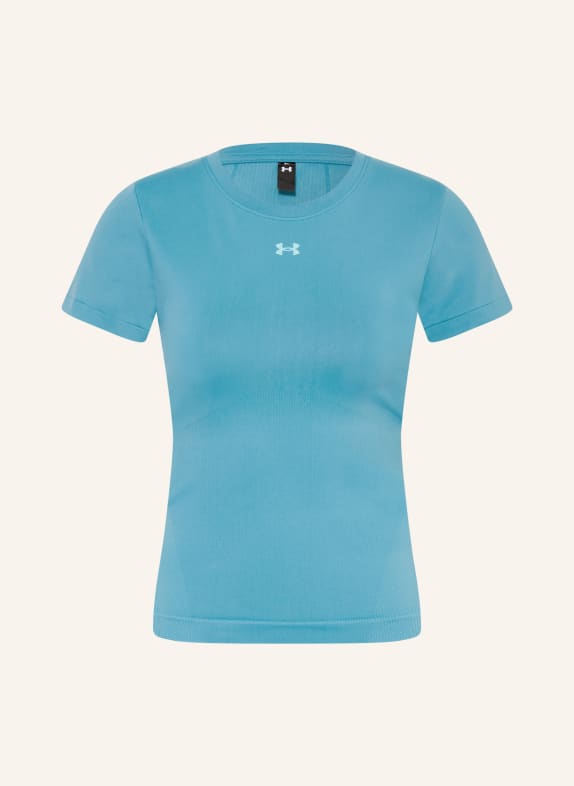 UNDER ARMOUR T-shirt UA VANISH SEAMLESS BLEU PÉTROLE