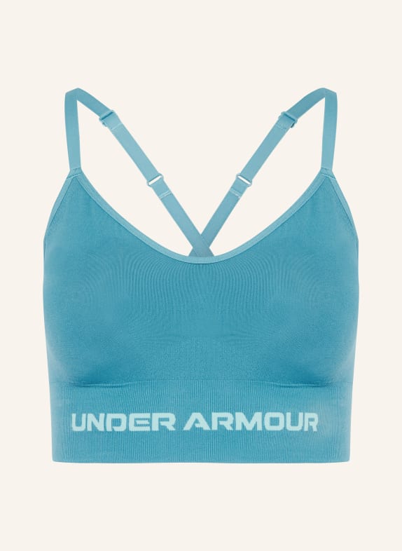 UNDER ARMOUR UA VANISH SEAMLESS LOW Sports Bra TURQUOISE