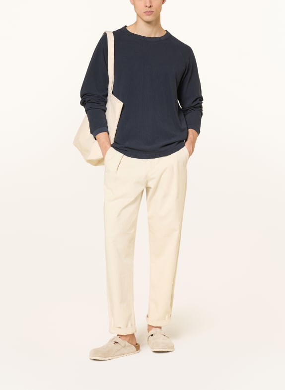 CLOSED T-shirt met lange mouwen DONKERBLAUW