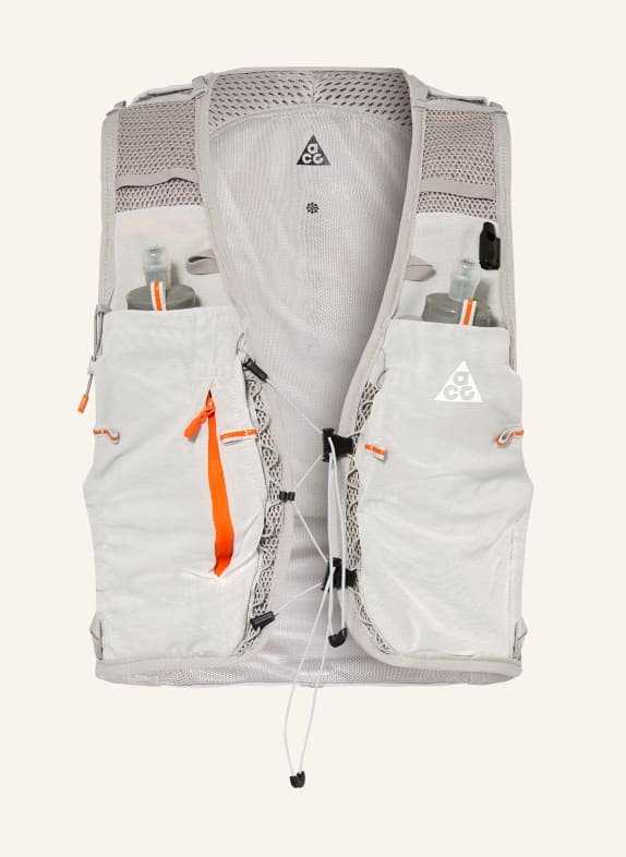 Nike ACG GOAT Running Vest LIGHT GRAY / ORANGE