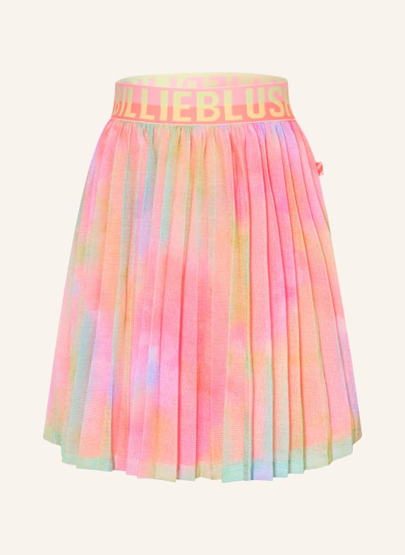 Billieblush Plissérok van mesh NEONROZE / NEONGEEL / NEONGROEN