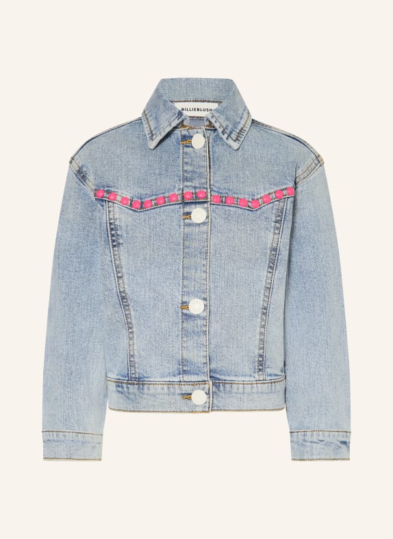 Billieblush Jeansjacke mit Pailletten und Nieten Z22 STONE