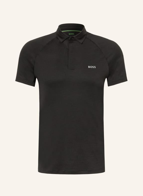 BOSS Polo en jersey TOUR NOIR