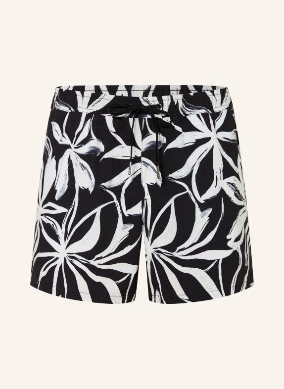 Marc O'Polo Swim shorts BLACK / WHITE