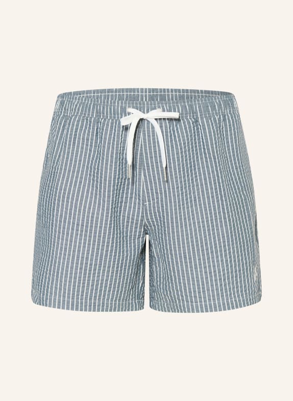 Marc O'Polo Swim shorts GRAY / WHITE