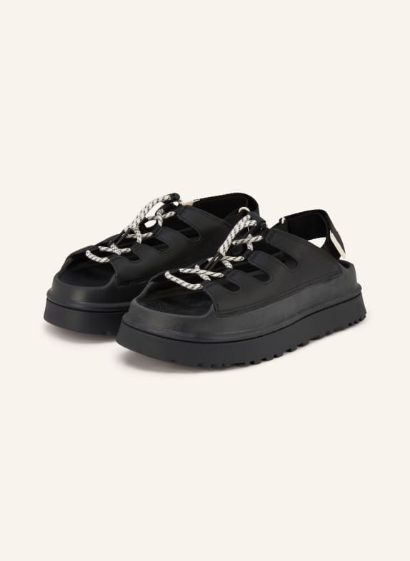 UGG Plateau-Sandalen GOLDENGLOW TOGGLE SCHWARZ