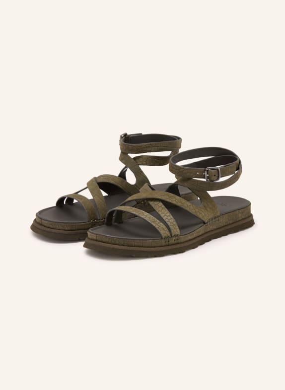 UGG GOLDENGAZE Sandals DARK GRAY