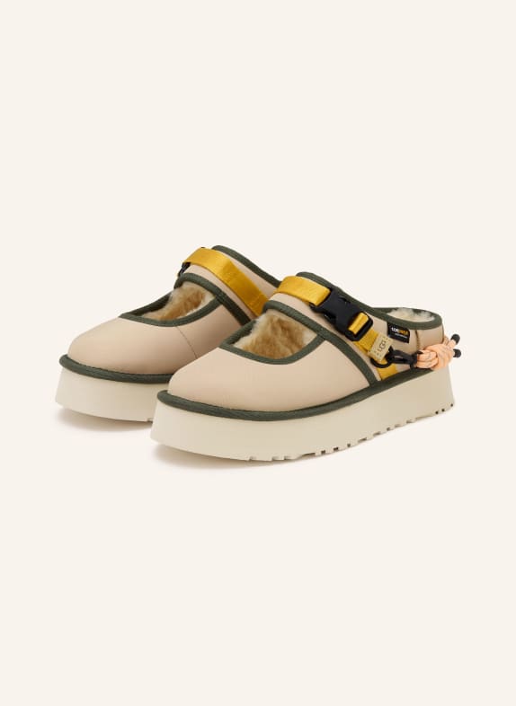 UGG Plateau-Pantoletten BEA MARY JANE BEIGE / GELB / KHAKI