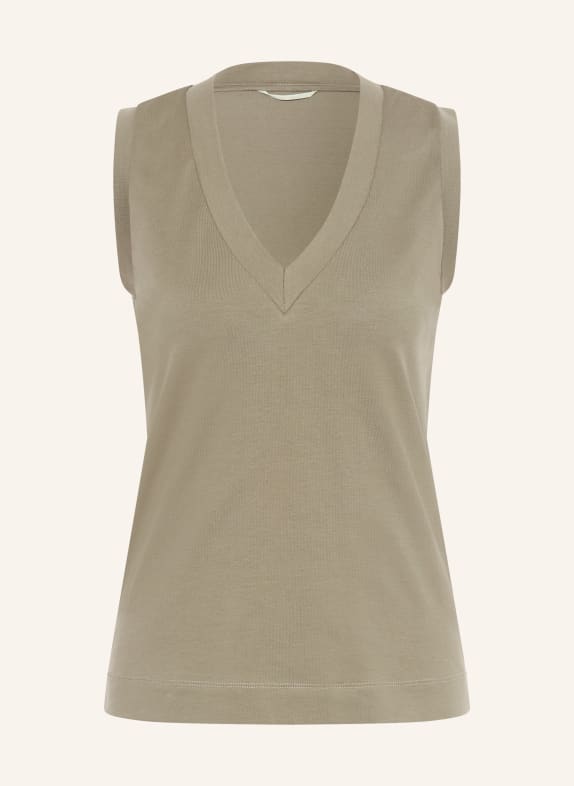 JEANNE BARET Top ZINNIA KHAKI