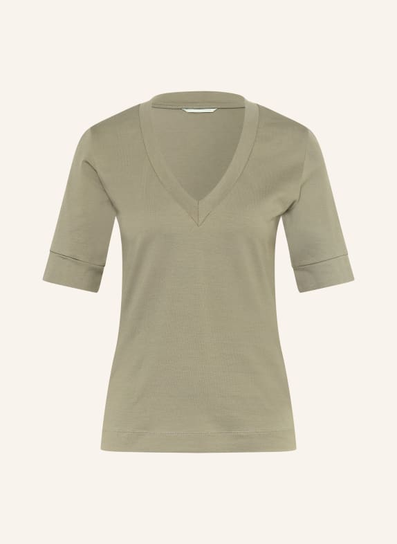 JEANNE BARET T-Shirt ZINNIA KHAKI