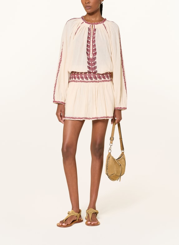MARANT ÉTOILE Rock PICADILIA BEIGE / DONKERROOD / ROOD