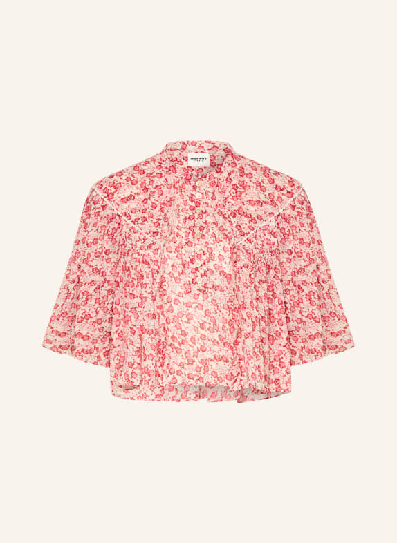 MARANT ÉTOILE Bluse VEELIA ROT / ECRU / DUNKELROT