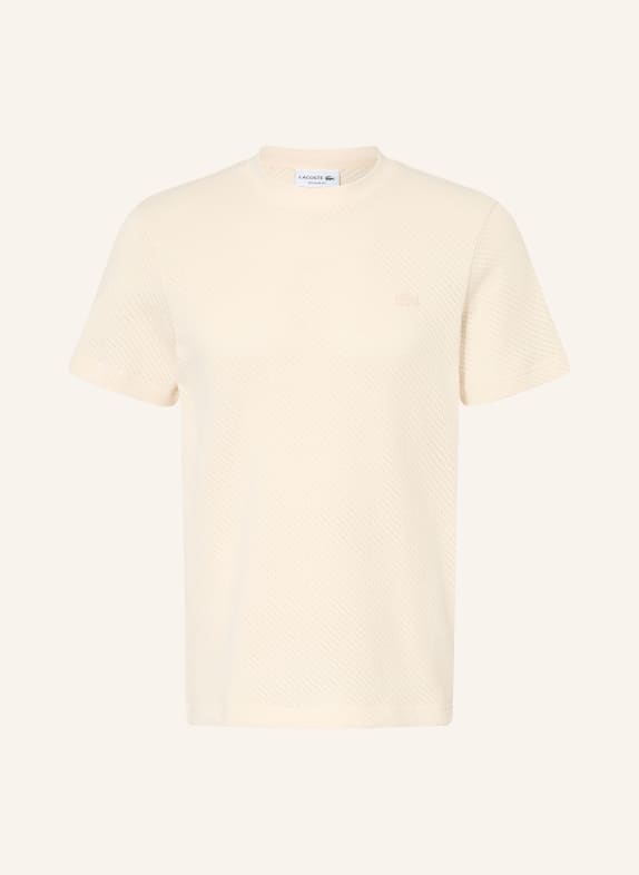 LACOSTE Pull en maille CRÈME