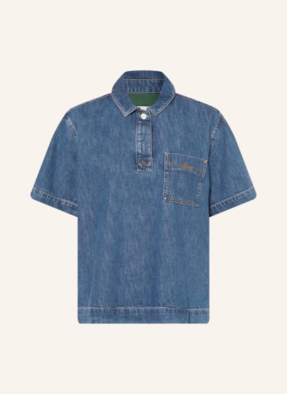 LACOSTE Jeansbluse BLAU