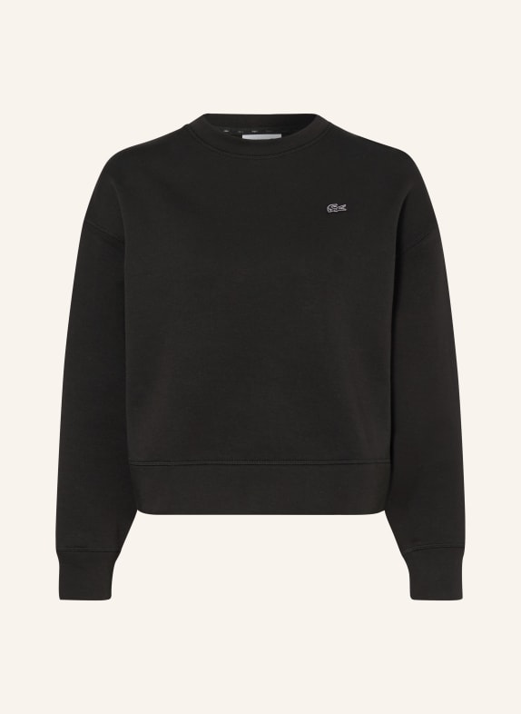 LACOSTE Mikina ČERNÁ