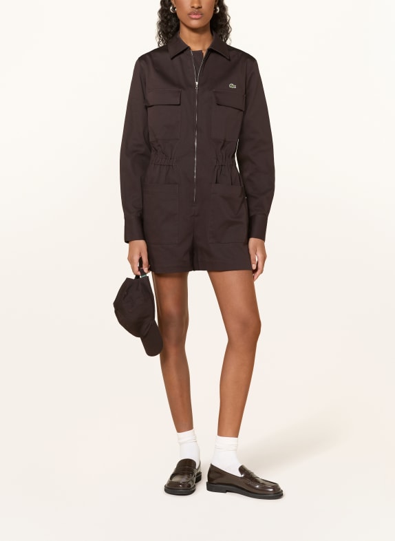 LACOSTE Jumpsuit ZWART