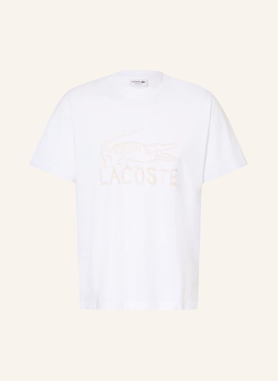 LACOSTE Tričko BÍLÁ