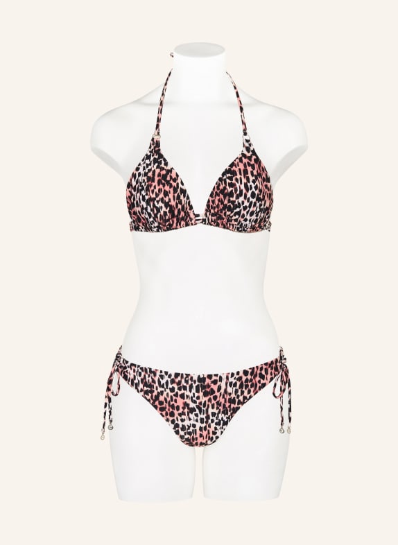 CYELL Basic bikinibroekje CHEETAH CHIC BRUIN / CRÈME / ZWART