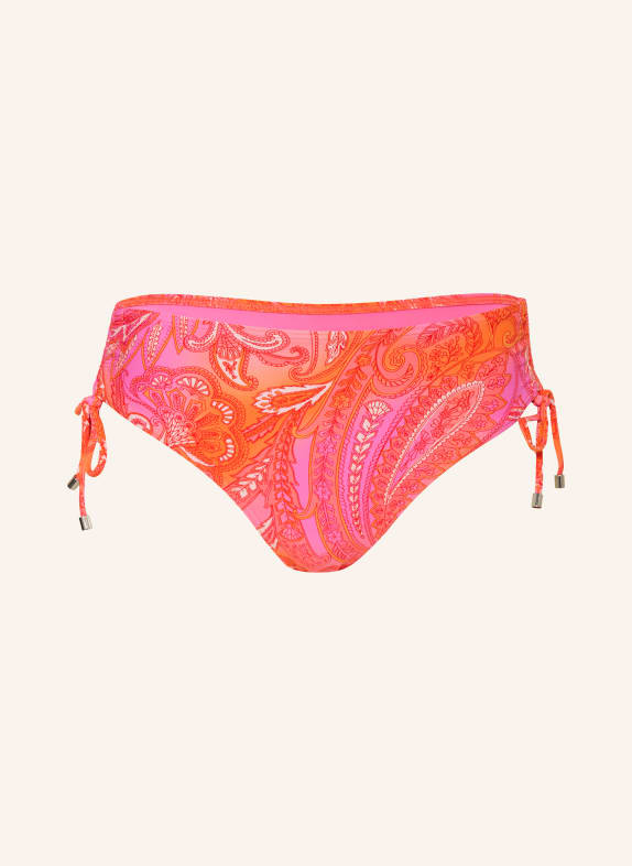 CYELL Bikiny s vysokým pasem PAISLEY BREEZE ORANŽOVÁ / RŮŽOVÁ