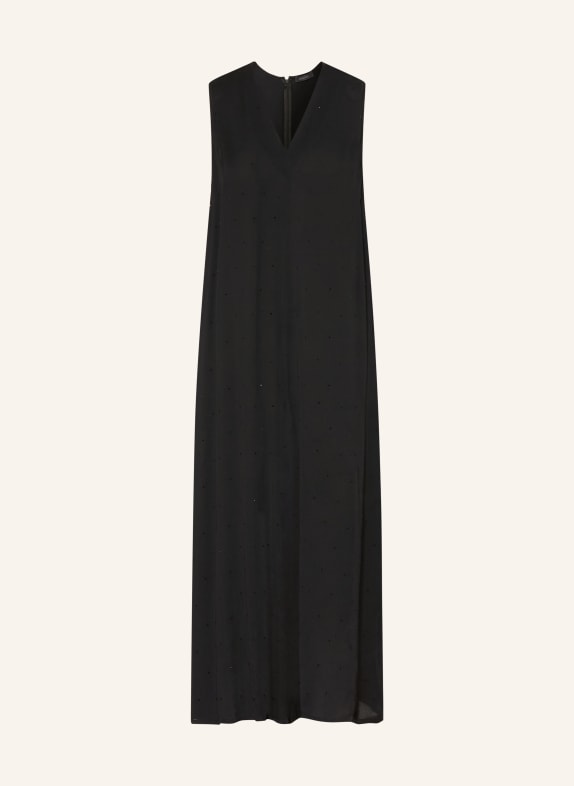ELENA MIRO Jumpsuit met strass-steentjes ZWART