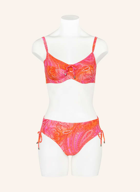 CYELL Bikinitop met beugels PAISLEY BREEZE ORANJE / ROZE