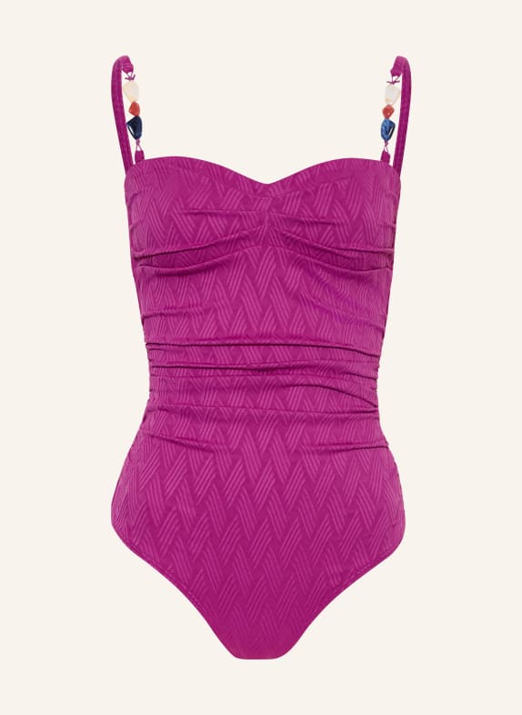 CYELL Maillot de bain TEXTURE VIOLA FUCHSIA