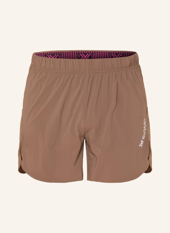 X-BIONIC COREFUSION RUN PERFORM Running Shorts BROWN