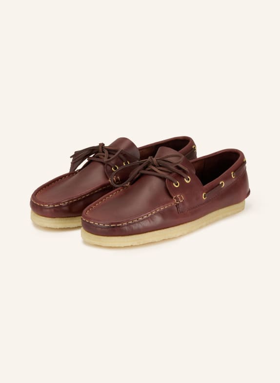 Clarks ORIGINALS GODNEY boat shoes BROWN