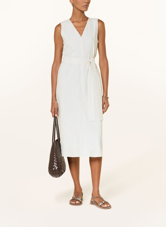 Calvin Klein Linen dress LIGHT GRAY