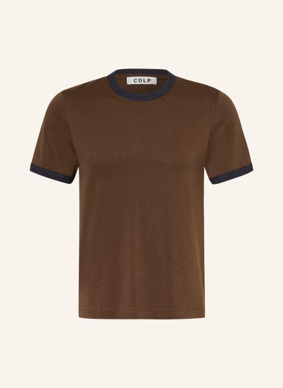 CDLP Koszulka KHAKI / NIEBIESKI