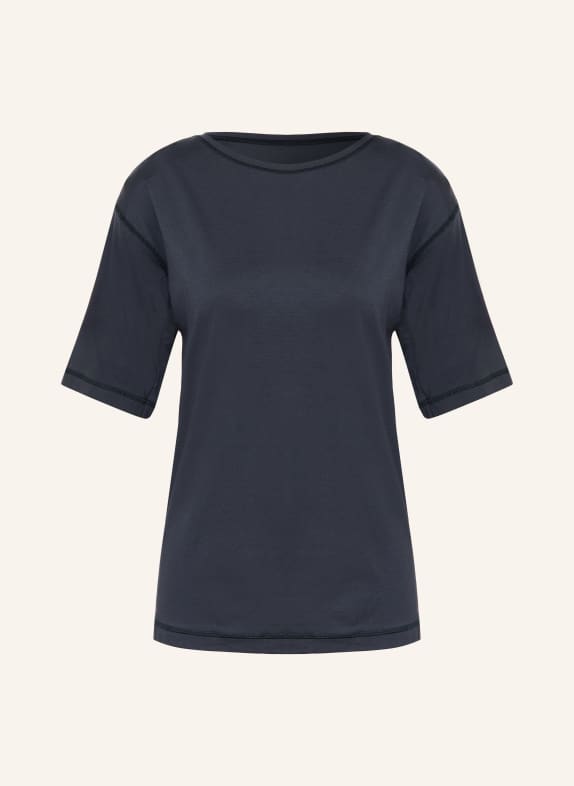 CALIDA Schlafshirt DSW BALANCING DUNKELBLAU