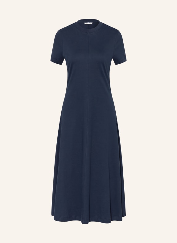 TOMMY HILFIGER Rochie INTERLOCK ALBASTRU ÎNCHIS