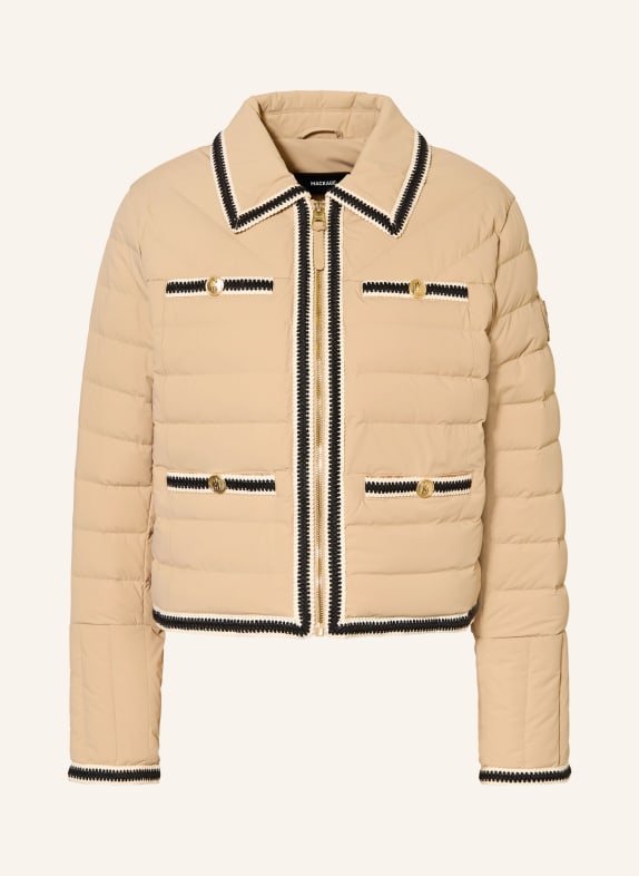 Mackage Veste en duvet PETUNIA BEIGE / CRÈME / NOIR