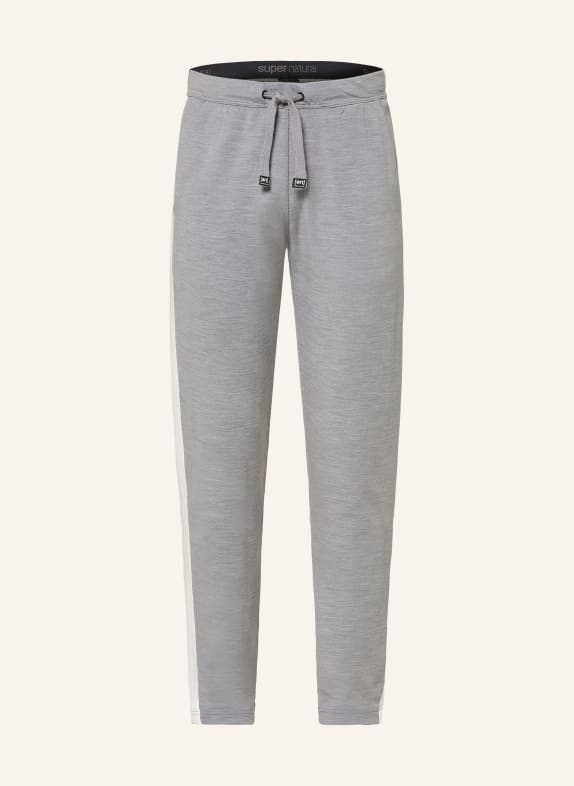 super.natural Sweatpants COLORADO mit Merinowolle GRAU / CREME