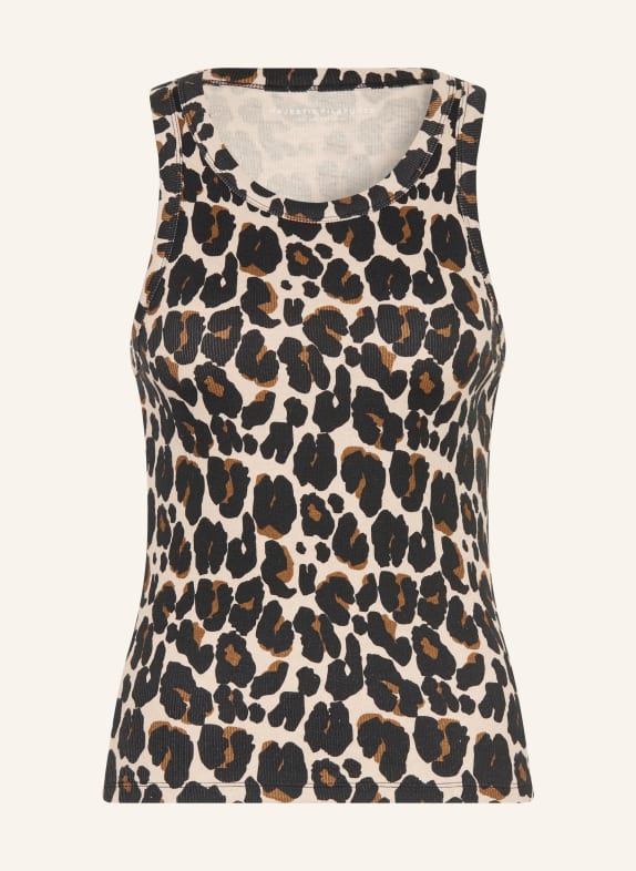 MAJESTIC FILATURES Haut ÉCRU / MARRON / NOIR