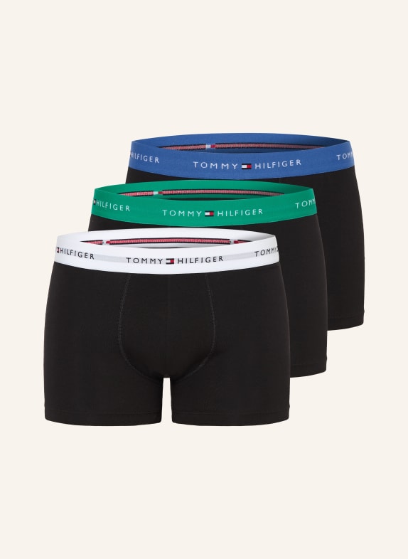 TOMMY HILFIGER Lot de 3 boxers NOIR