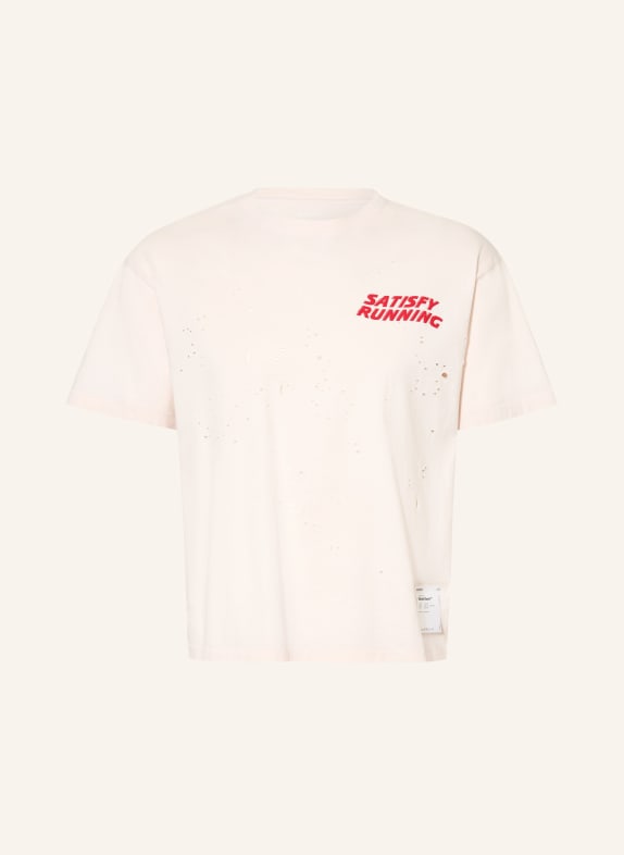 SATISFY T-shirt MOUTHTEC™ ROSE CLAIR / ROUGE FONCÉ