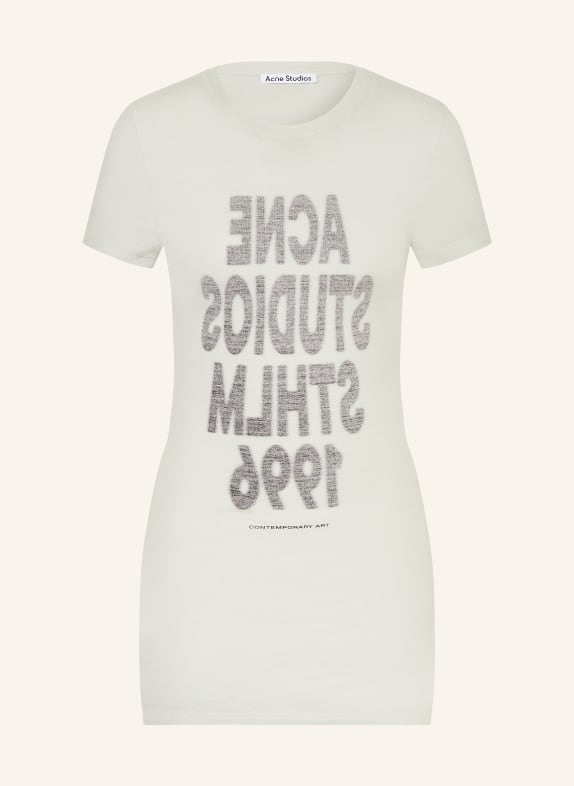 Acne Studios Koszulka JASNOZIELONY / CZARNY