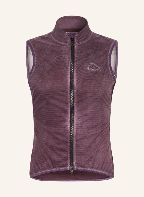 CAFÉ DU CYCLISTE Fietsvest EDITH DONKERPAARS / WIT