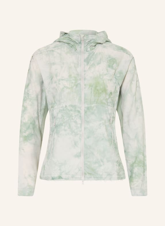 Y-3 Laufjacke HELLGRÜN / WEISS