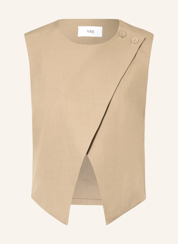 Y.A.S. Blazerweste CAMEL